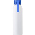 Alumínium palack, 650 ml, fehér/világoskék (9303-18)
