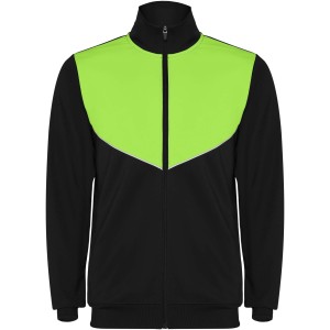 Evans gyerek melegt szett, solid black, lime (pulver)