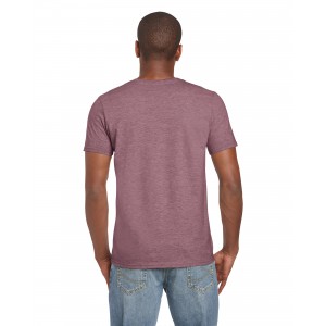 Gildan SoftStyle frfi pl, Heather Maroon (T-shirt, pl, 90-100% pamut)