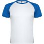 Indianapolis rvid ujj gyerek sportpl, white, royal blue