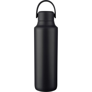 Rozsdamentes acl duplafal palack, 500 ml, fekete (termosz)