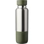 Rozsdamentes acl duplafal palack, 500 ml, zld